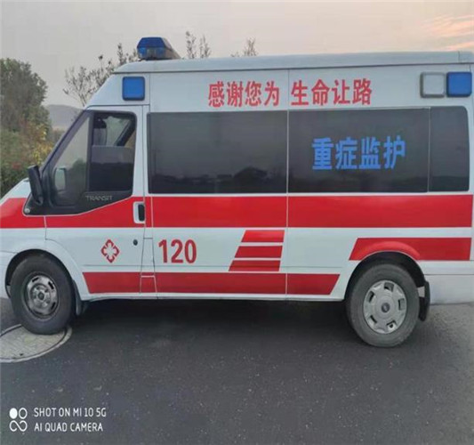 赣县救护车出租服务案例3